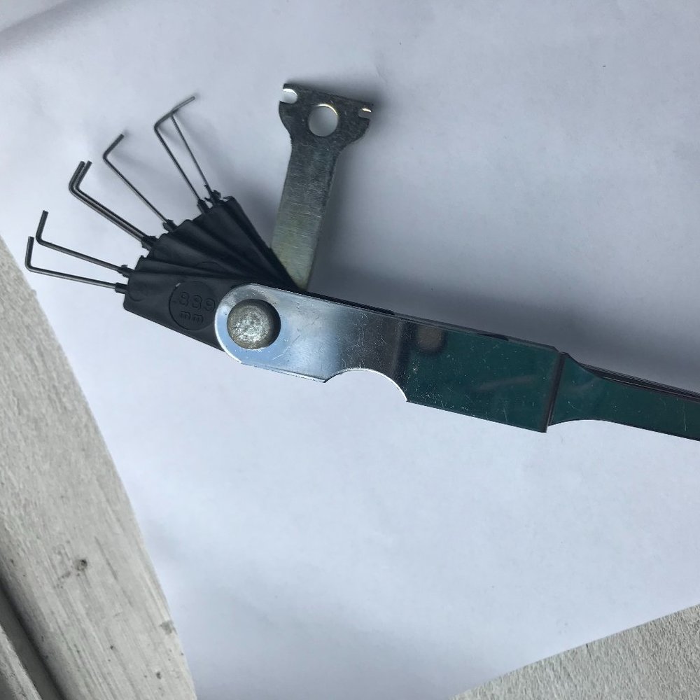 Vtg CRAFTSMAN Ignition Gauge No. 40801 Sears & Roebuck MADE IN USA